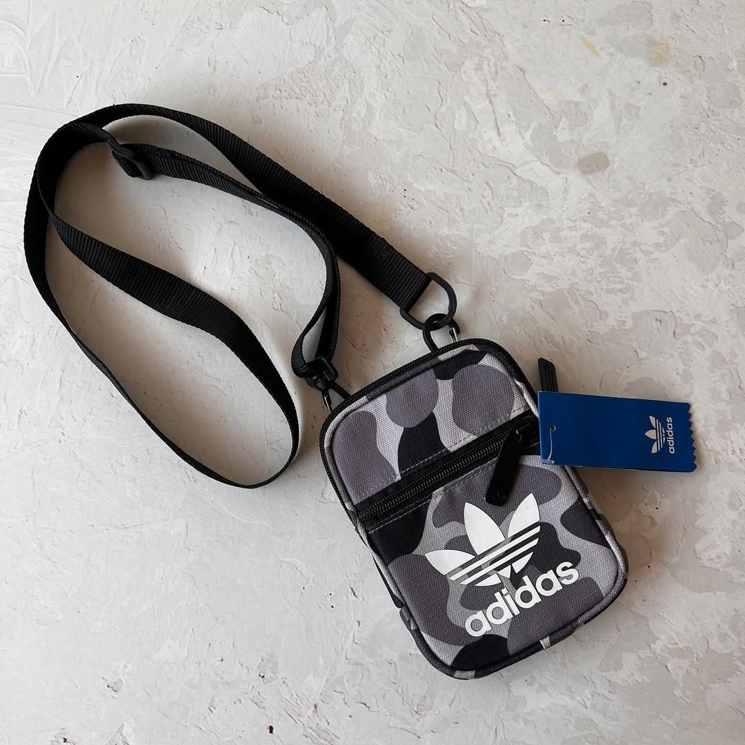 کیف کمری و دوشی آدیداس جنس برزنتی